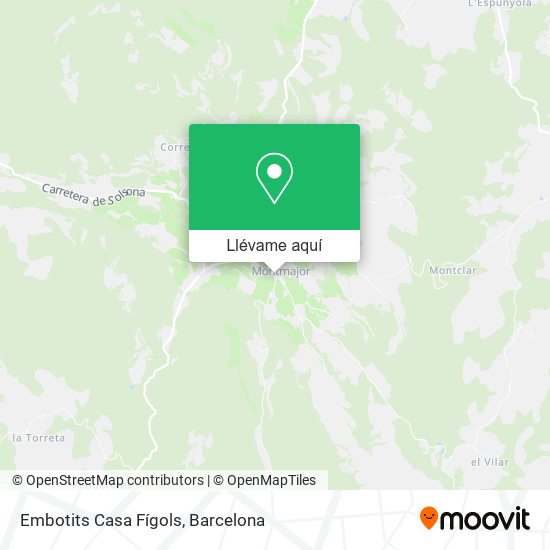 Mapa Embotits Casa Fígols