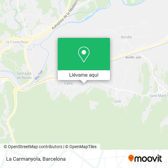 Mapa La Carmanyola