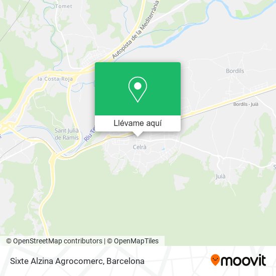 Mapa Sixte Alzina Agrocomerc