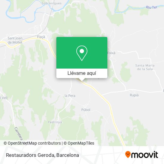 Mapa Restauradors Geroda