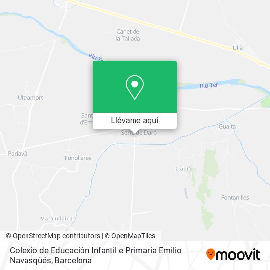 Mapa Colexio de Educación Infantil e Primaria Emilio Navasqüés