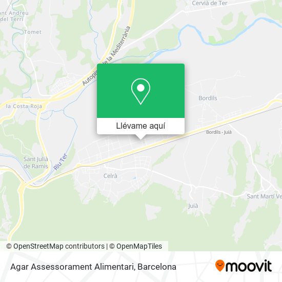 Mapa Agar Assessorament Alimentari