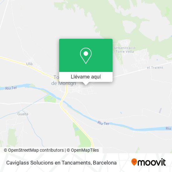 Mapa Caviglass Solucions en Tancaments