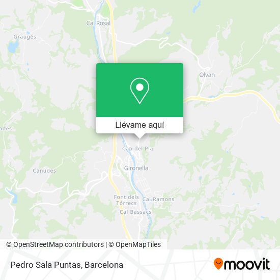 Mapa Pedro Sala Puntas