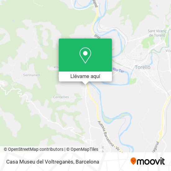 Mapa Casa Museu del Voltreganès