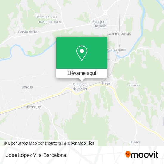 Mapa Jose Lopez Vila