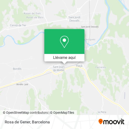 Mapa Rosa de Gener