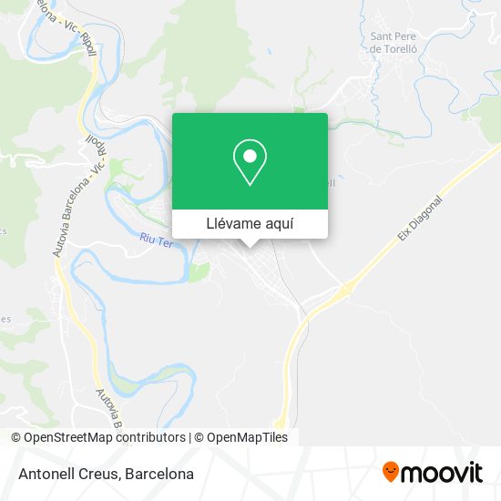 Mapa Antonell Creus
