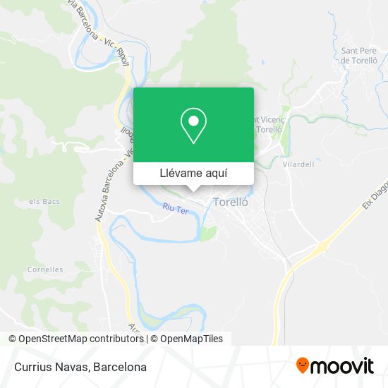 Mapa Currius Navas