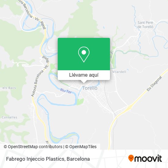 Mapa Fabrego Injeccio Plastics