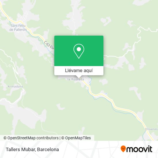 Mapa Tallers Mubar