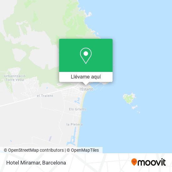 Mapa Hotel Miramar