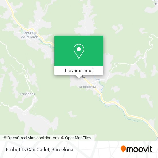 Mapa Embotits Can Cadet