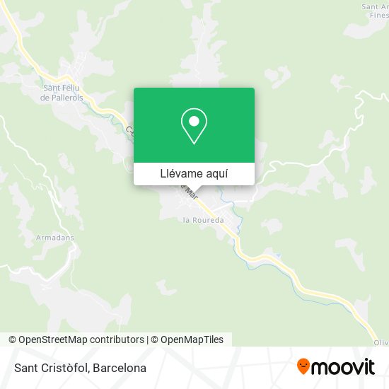 Mapa Sant Cristòfol