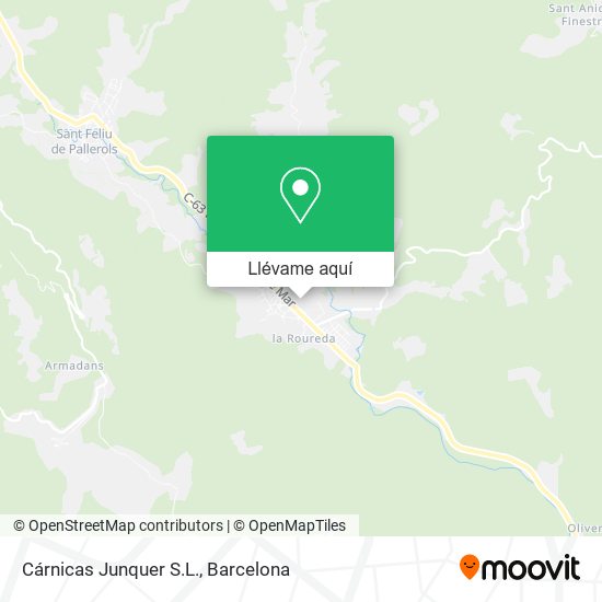 Mapa Cárnicas Junquer S.L.