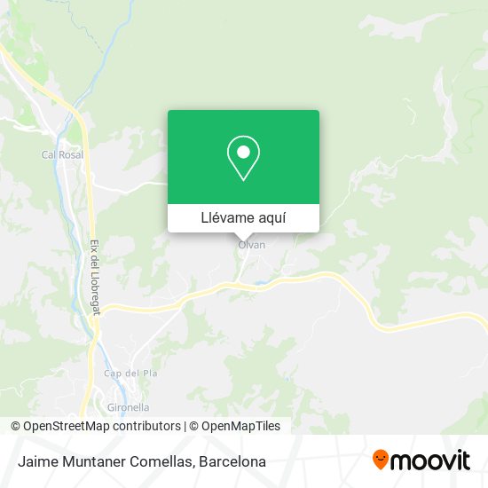 Mapa Jaime Muntaner Comellas