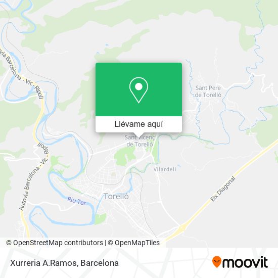 Mapa Xurreria A.Ramos