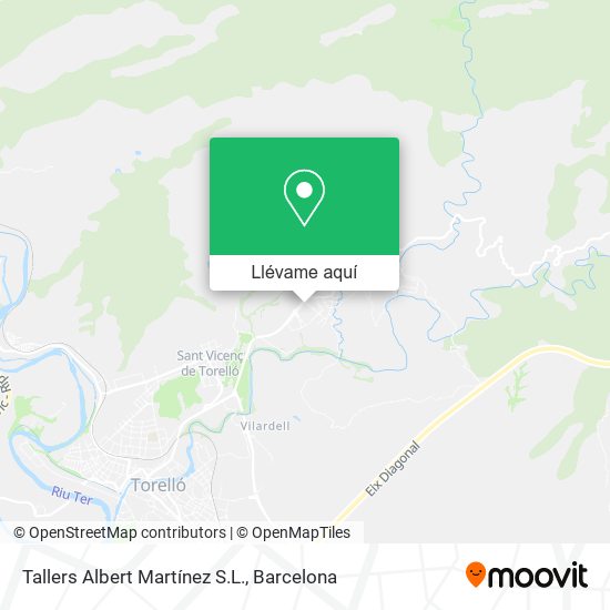 Mapa Tallers Albert Martínez S.L.