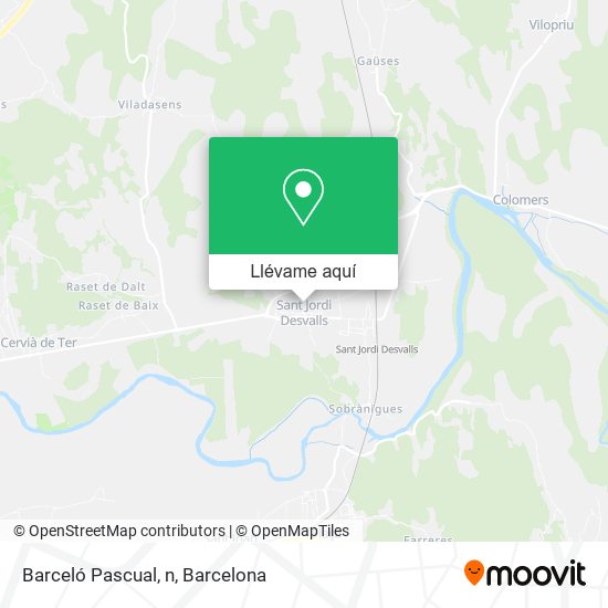 Mapa Barceló Pascual, n