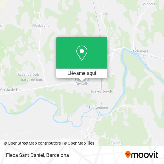 Mapa Fleca Sant Daniel