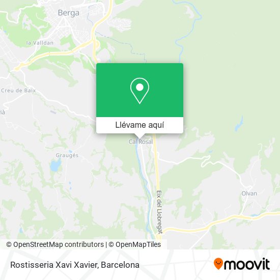 Mapa Rostisseria Xavi Xavier