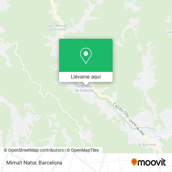 Mapa Mima't Natur