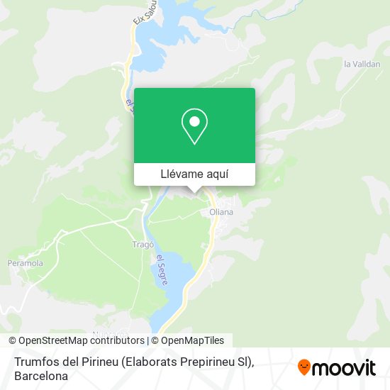 Mapa Trumfos del Pirineu (Elaborats Prepirineu Sl)