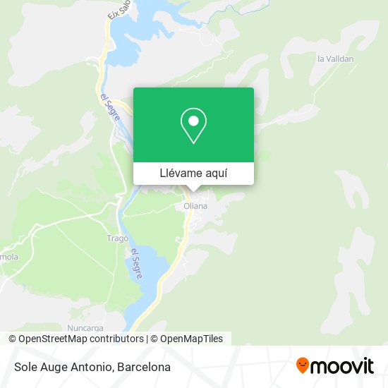 Mapa Sole Auge Antonio