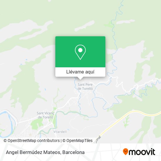 Mapa Angel Bermúdez Mateos