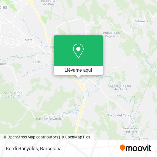Mapa Berdi Banyoles