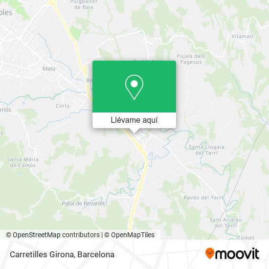 Mapa Carretilles Girona