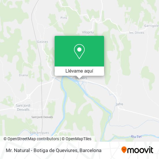 Mapa Mr. Natural - Botiga de Queviures