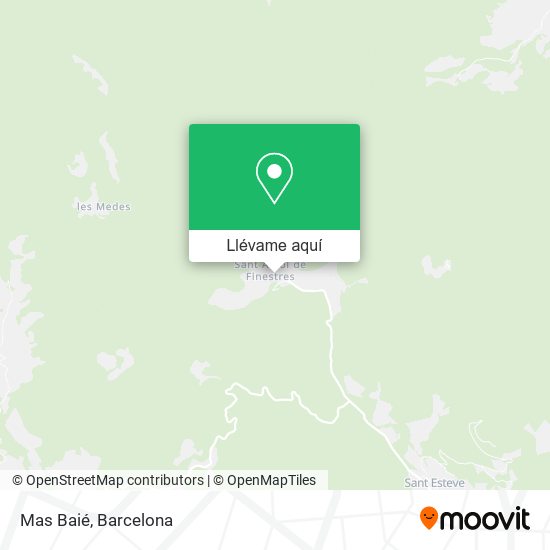 Mapa Mas Baié