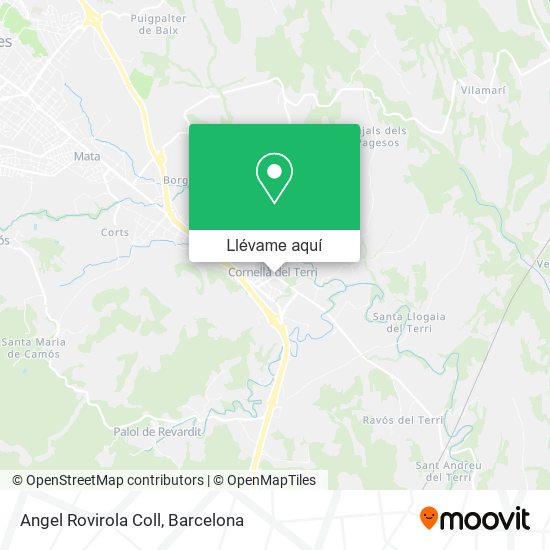 Mapa Angel Rovirola Coll