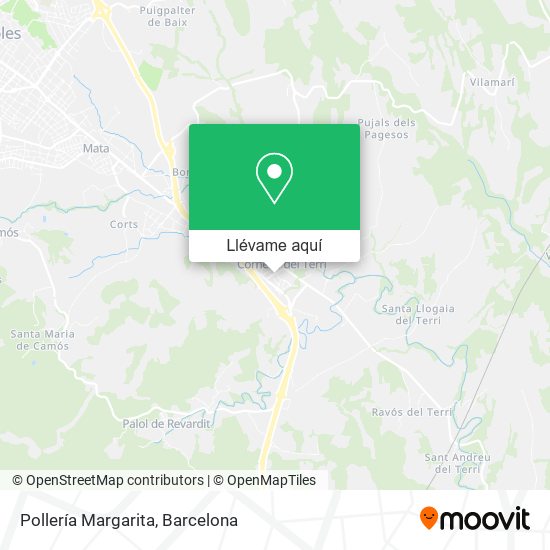 Mapa Pollería Margarita