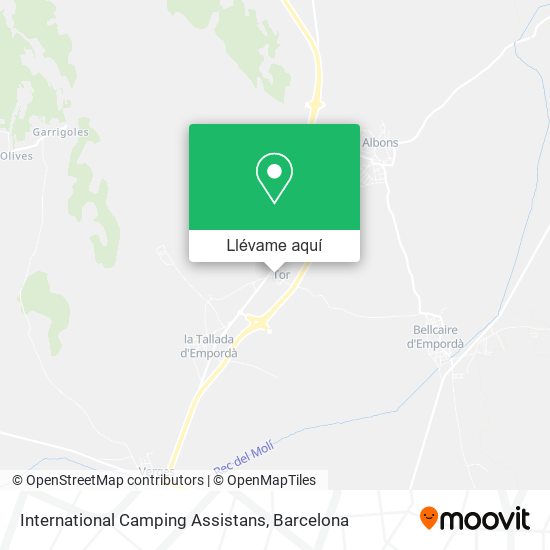 Mapa International Camping Assistans