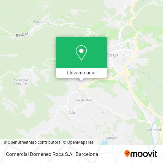 Mapa Comercial Domenec Roca S.A.