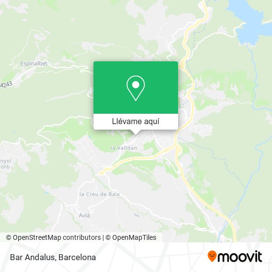 Mapa Bar Andalus