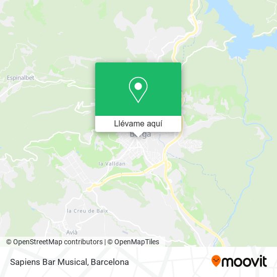 Mapa Sapiens Bar Musical