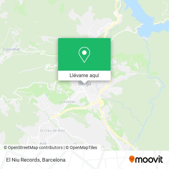 Mapa El Niu Records