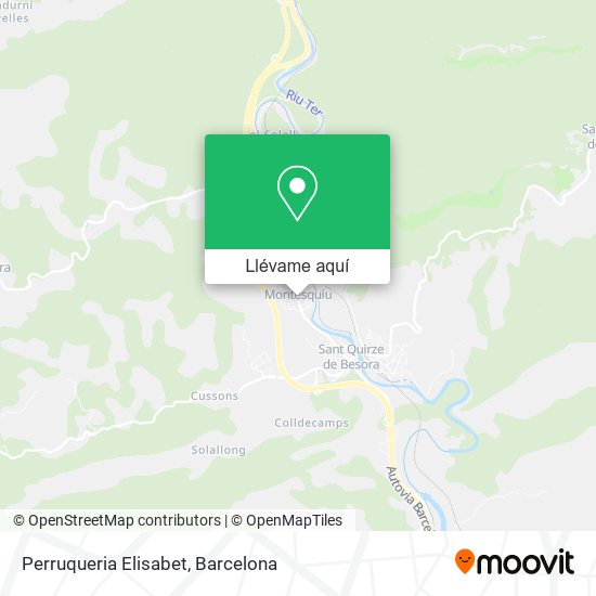 Mapa Perruqueria Elisabet