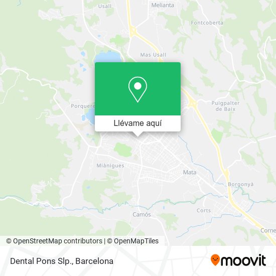 Mapa Dental Pons Slp.