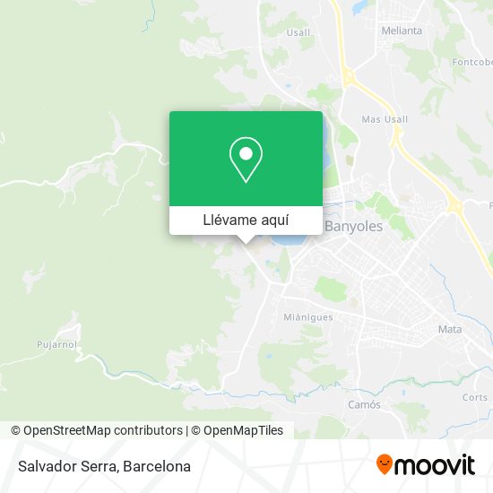 Mapa Salvador Serra
