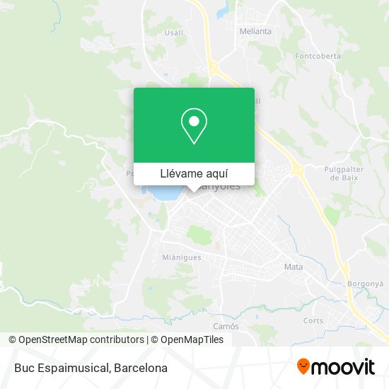 Mapa Buc Espaimusical
