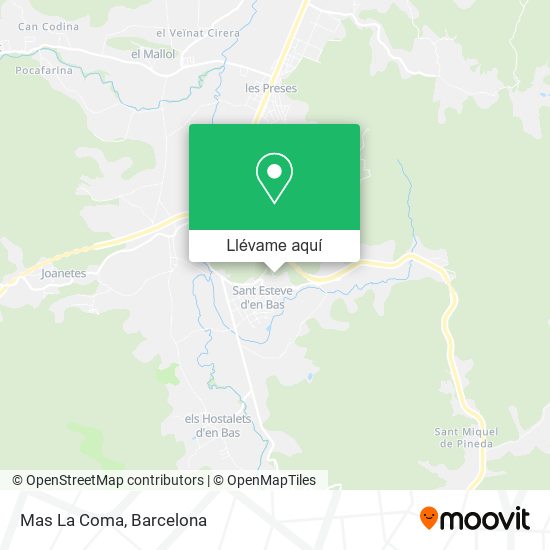 Mapa Mas La Coma