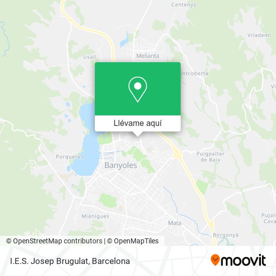 Mapa I.E.S. Josep Brugulat