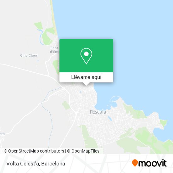 Mapa Volta Celest'a