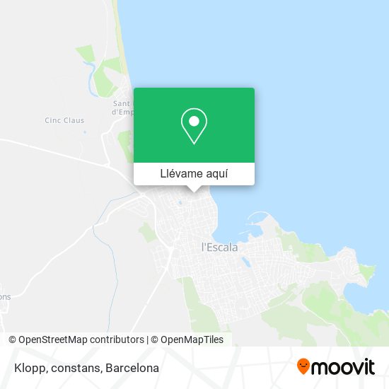Mapa Klopp, constans