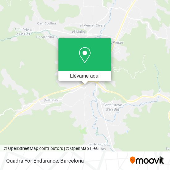 Mapa Quadra For Endurance