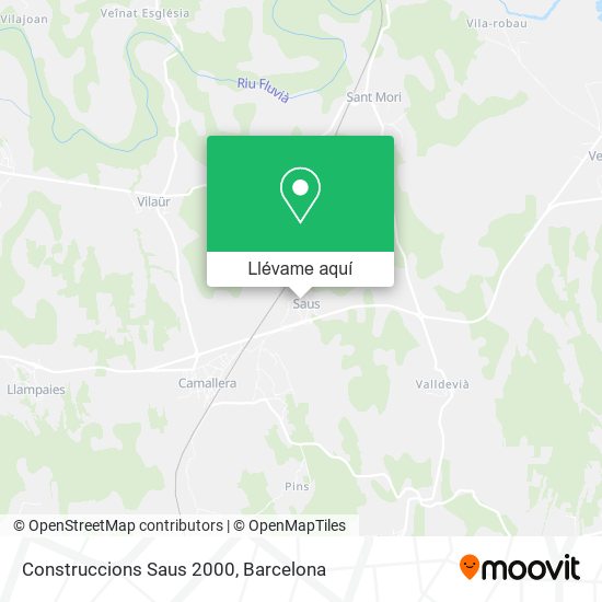 Mapa Construccions Saus 2000